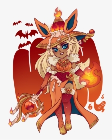 Image - Flareon Staff Cosplay, HD Png Download, Free Download