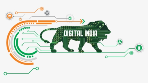 Digital India - Logo Of Digital India, HD Png Download, Free Download