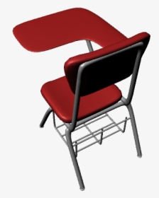 Student Desk Back View, HD Png Download, Free Download