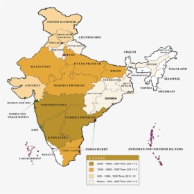 Maize Cultivation In India Map"   Width="800 - Pulses Grown In India, HD Png Download, Free Download
