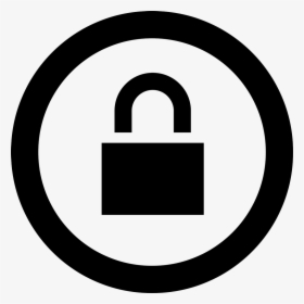 Padlock Clipart Lock Icon - 2 Number In Circle, HD Png Download, Free Download