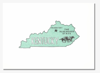 Kentucky State Print - Kentucky State, HD Png Download, Free Download