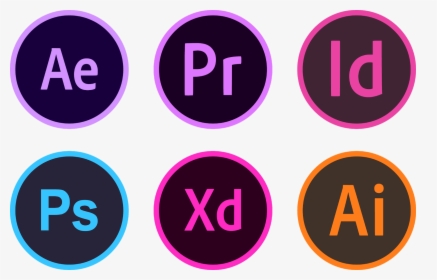 Download Icons Adobe Illustrator Photoshop Premiere, HD Png Download, Free Download