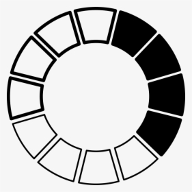 Color Wheel Black And White, HD Png Download, Free Download