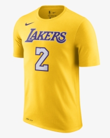 Lonzo Ball Los Angeles Lakers Nike Dry Men"s Nba T-shirt, HD Png Download, Free Download
