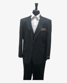 Steve Harvey Check Suit Black And Gray, HD Png Download, Free Download