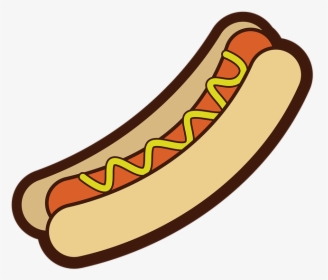 Hotdog, Condiments, Ballpark Food, Mustard, HD Png Download, Free Download