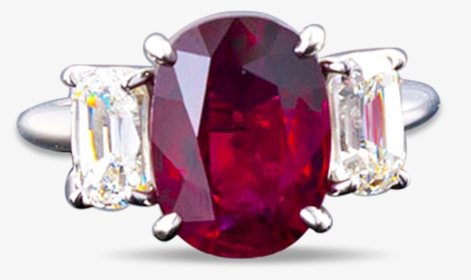 Mozambique Ruby And Diamond Ring,, HD Png Download, Free Download