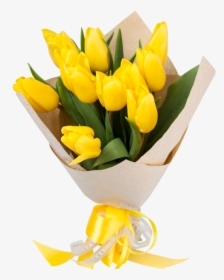 11 Sunny Tulips Bouquet, HD Png Download, Free Download