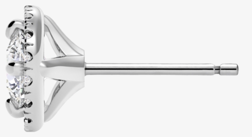 Profile View Of E4h3 In White Metal, HD Png Download, Free Download