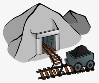 Coal Mine, Mine, Cave, Lorry, Coal, Tunnel, Mining, HD Png Download, Free Download