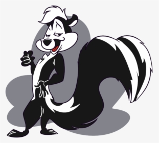 Graphic Black And White Stock Pepe Le Pew By Jamtoon, HD Png Download, Free Download