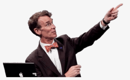 Bill Nye During Speech, HD Png Download, Free Download
