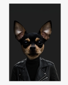 Tito The Chihuahua Art Card, HD Png Download, Free Download