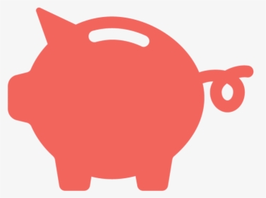 An Icon Representing A Piggy Bank, HD Png Download, Free Download