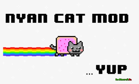 Nyan Cat Clipart Minecraft, HD Png Download, Free Download