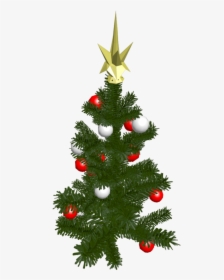 Small Christmas Tree Png, Transparent Png, Free Download