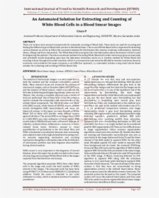 Blood Smear Png, Transparent Png, Free Download