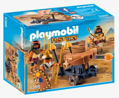 Playmobil Egyptian Troop With Ballista, HD Png Download, Free Download