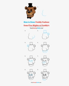 How To Draw Freddy Fazbear At Five Nights At Freddy"s, HD Png Download, Free Download