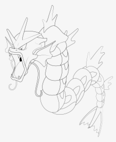 Gyarados Drawing Free Download On Melbournechapter, HD Png Download, Free Download