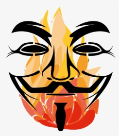 Anonymous Mask Png No Background, Transparent Png, Free Download