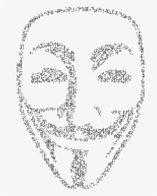 Guy Fawkes Mask , Png Download, Transparent Png, Free Download