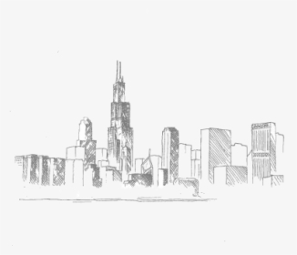 Chicago Skyline Png, Transparent Png, Free Download