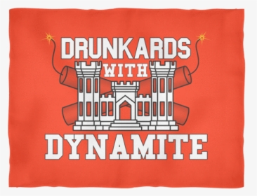 Drunkards With Dynamite Fleece Blanket, HD Png Download, Free Download