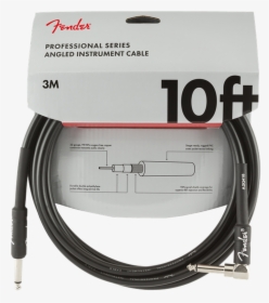 Fender Professional Series Instrument Cable, Straight-angle,, HD Png Download, Free Download