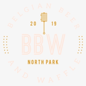 Belgian Beer And Waffle Logo, HD Png Download, Free Download