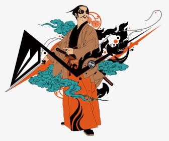 Bushido Samurai Clip Art Color Transprent Png Ⓒ, Transparent Png, Free Download