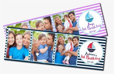 Nautical Birthday Strips, HD Png Download, Free Download