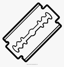 Razor Blade Coloring Page, HD Png Download, Free Download