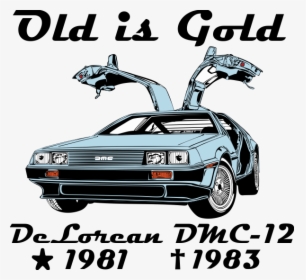Delorean Dmc-12 "back To The Future, HD Png Download, Free Download