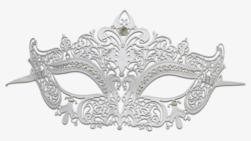 White Series Women"s Laser Cut Metal Venetian Masquerade, HD Png Download, Free Download