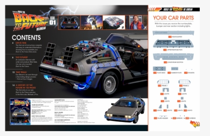 Delorean Png, Transparent Png, Free Download