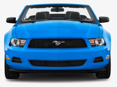 Black Ford Mustang Front , Png Download, Transparent Png, Free Download