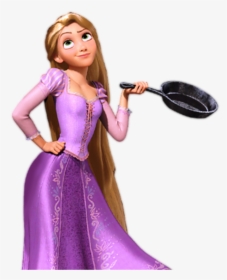 Rapunzel With Pan-wwe387, HD Png Download, Free Download