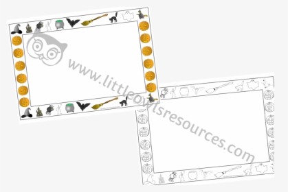 Halloween Border Sheet, HD Png Download, Free Download