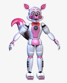 Funtime Foxy Fnaf Funtime Foxy 3d, HD Png Download, Free Download