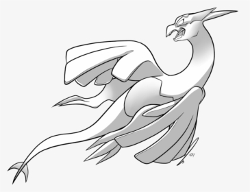 Shadow Lugia Base By Jaclynonacloudlines, HD Png Download, Free Download