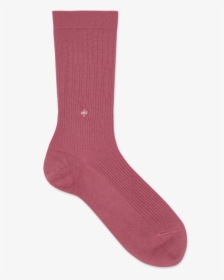 Dueple"s Pink Smoke Swiit Colored Left Sock, HD Png Download, Free Download