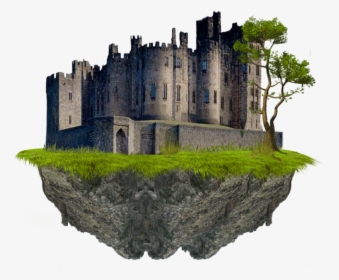 #castle #floating #island @seyyahh, HD Png Download, Free Download