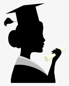 Transparent Graduation Silhouette Png, Png Download, Free Download