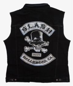 Black Denim Vest, HD Png Download, Free Download