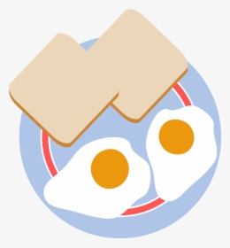 Bull"s Eye Eggs And Toast Clip Arts, HD Png Download, Free Download