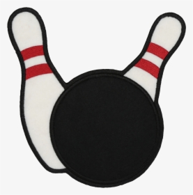 Ps119 Bowling Ball And Pins Patch Patch, HD Png Download, Free Download