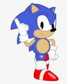 Remastered Classic Sonic By Sonicdash, HD Png Download, Free Download