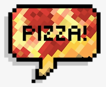 #pizza #sticker #tumblr #pixel, HD Png Download, Free Download